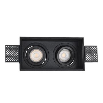 Встраиваемый светильник 2*GU10 ST262.418.02 чёрный ST-Luce