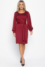 Платье Шарли (бордовое) П15012-18М LT Collection