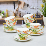 Чайный набор 12 предметов 220мл "Стрелиция"