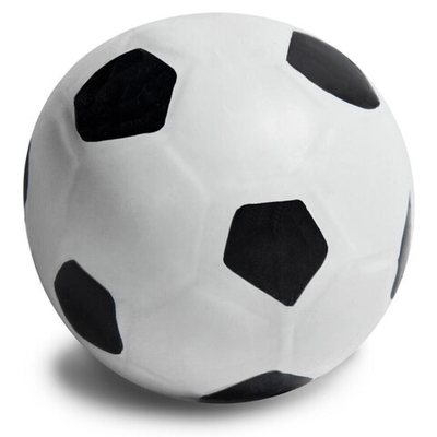 Игрушка "Мяч футбольный" с пищалкой 7 см (латекс) - для собак (Triol 99001)