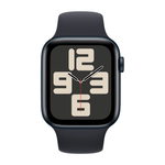 Умные часы Apple Watch SE 2 (2024) GPS, 44mm, Midnight Aluminium Case with Sport Band M/L, Midnight (Темная ночь)