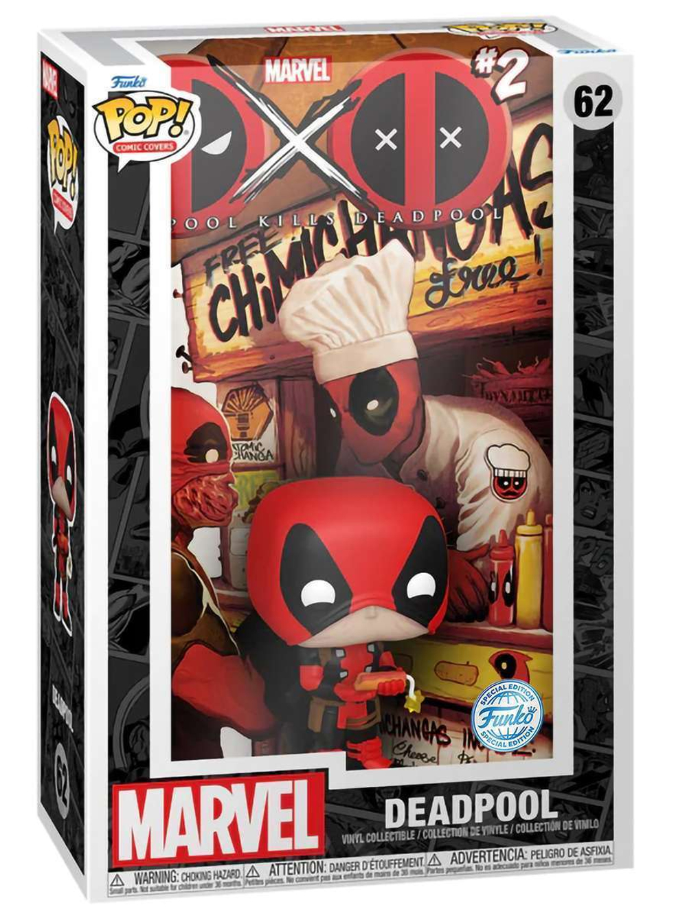 Фигурка Funko POP! Comic Covers Marvel Deadpool Kills Deadpool #2 Deadpool (Exc) (62) 83037