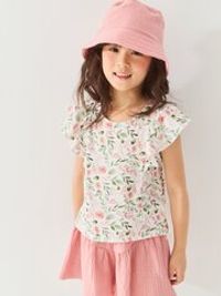 Топ муслиновый с крылышками "Розы"