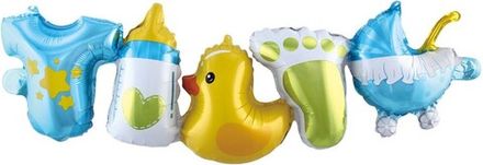 Шар-гирлянда "На Рождение мальчика"