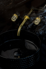 Boheme Смеситель из стены ELEGANTE на 3 отв. MAT GOLD