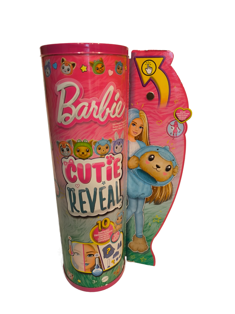 Barbie Cutie Reveal Chelsea HRK25 — Челси в костюме дельфина, мини-кукла с сюрпризами