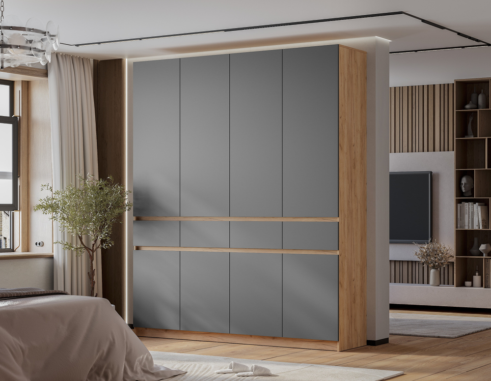 Шкаф 4-х створчатый Багира ШК-13