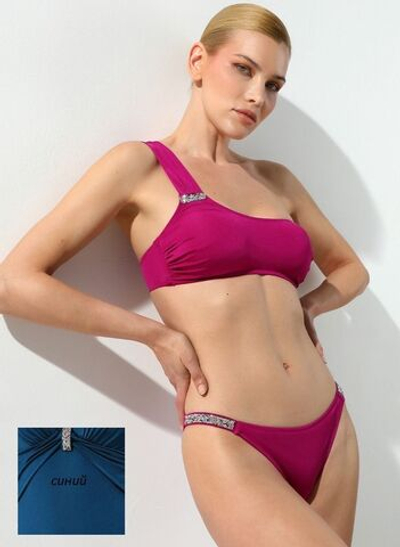 Раздельный купальник-бандо Cala Azzura (Размер: B/M) (Цвет: ярко-розовый)