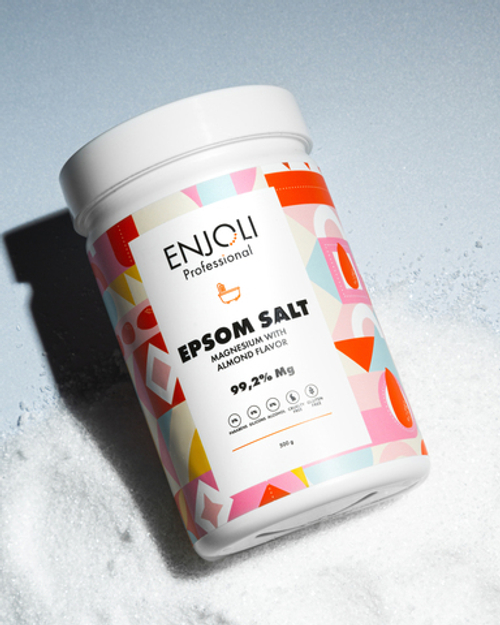 Соль для ванны английская минеральная морская магниевая Enjoli