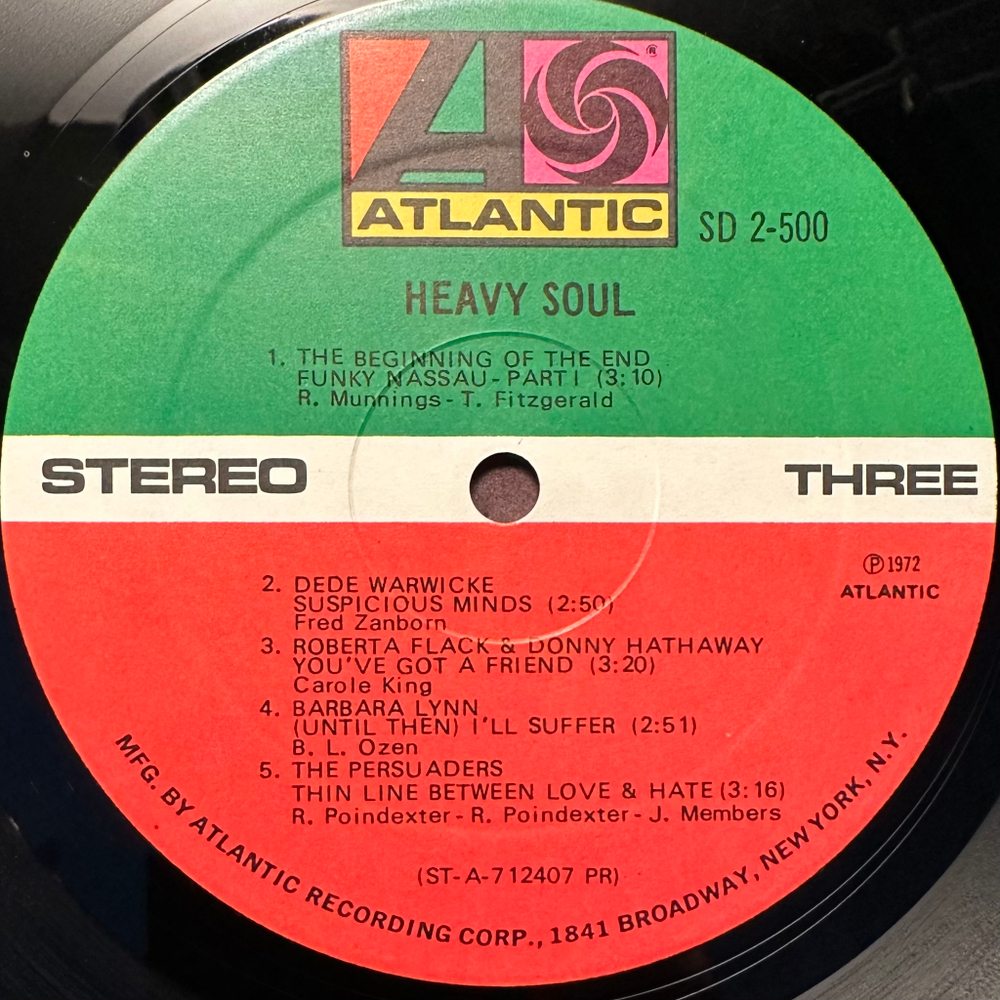 Сборник Heavy Soul 2LP (США 1972г.)