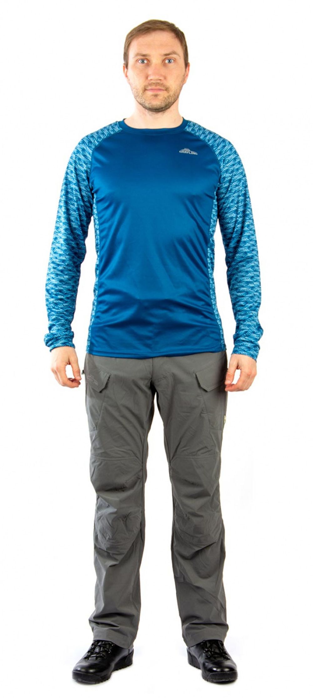 Лонгслив Sargan (Сарган) (волны)