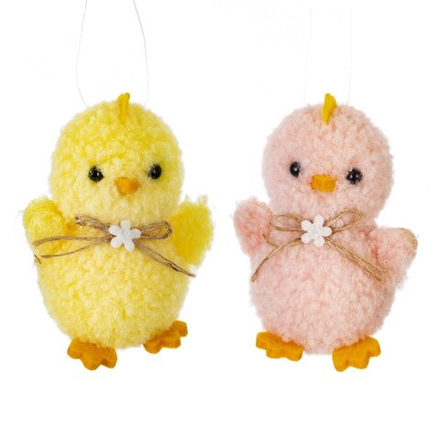 GAEM Фигурка декоративная "Цыпленок" (блок 12шт), L6 W4,5 H8 см, 2в.