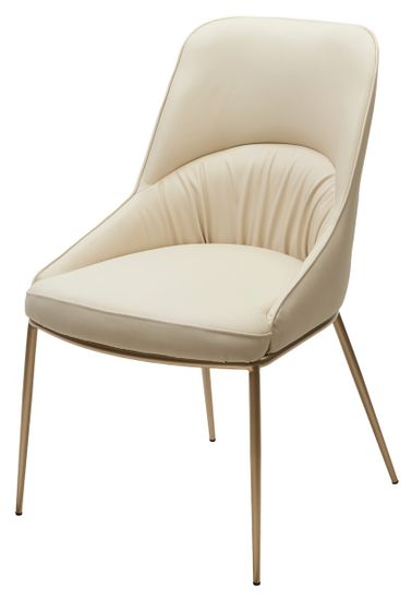 Стул ABRIOLA Milk Ti-02, PU / шампань