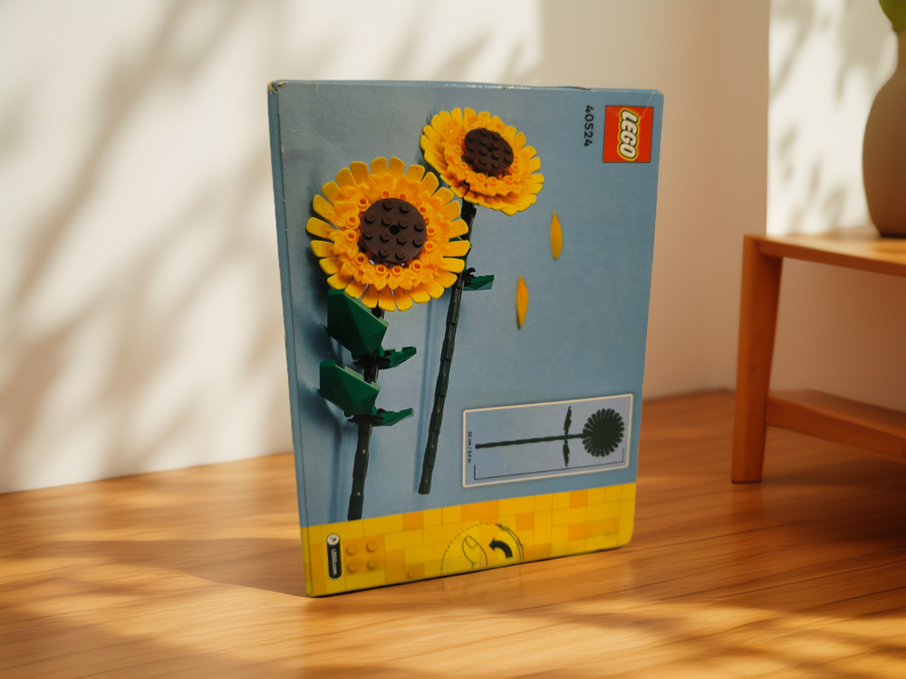 LEGO 40524 Подсолнухи — сувенирный цветочный набор LEGO Botanical