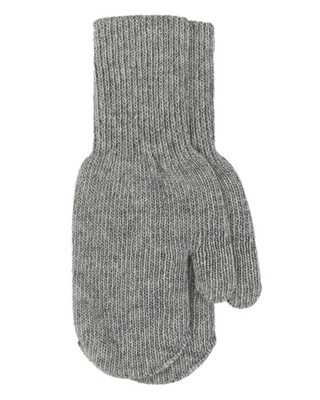 Варежки (двуслойные) Dan & Dani Серый меланж Девочка