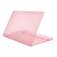 Чехол Hardshell Case для Macbook Pro 13.3" (A1425; A1502) (Розовый прозрачный)