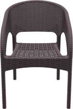 Комплект пластиковой мебели Siesta Contract Miami Panama, коричневый