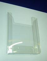 Карман буклетница А4 верт Н=275, 1,5 ПЭТ 20мм, 1,5 ПЭТ