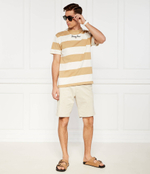 Футболка BOLD STRIPE Tommy Jeans - песочный(DM0DM18655)