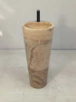 Раковина напольная из оникса Yellow ON-61358 (40*40*90)