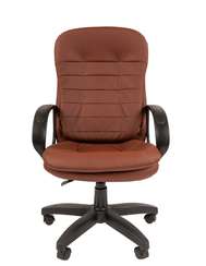 Офисное кресло   Стандарт СТ-95 Россия экокожа коричн.