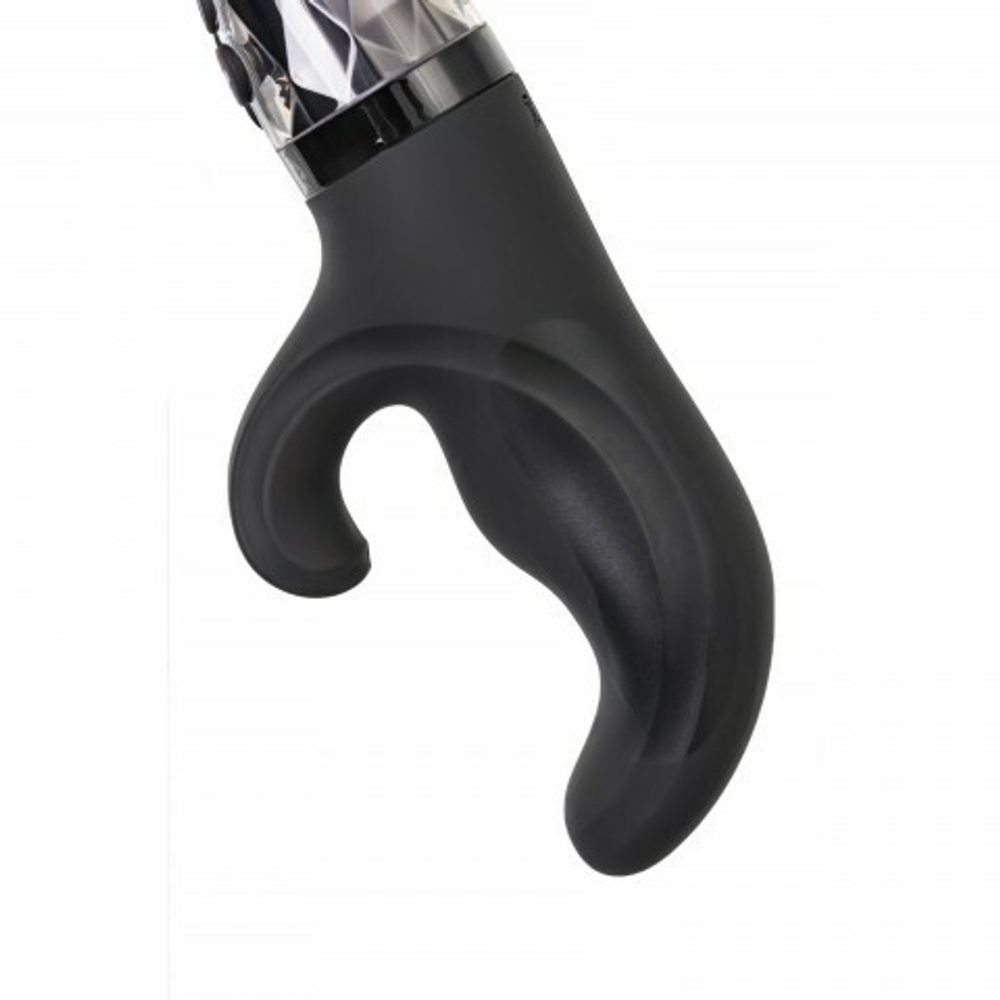 Вибратор Mystim Hop Hop Bob с электростимуляцией, черный