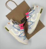 Кроссовки Nike Dunk Low Off-White #B190 (сер.)