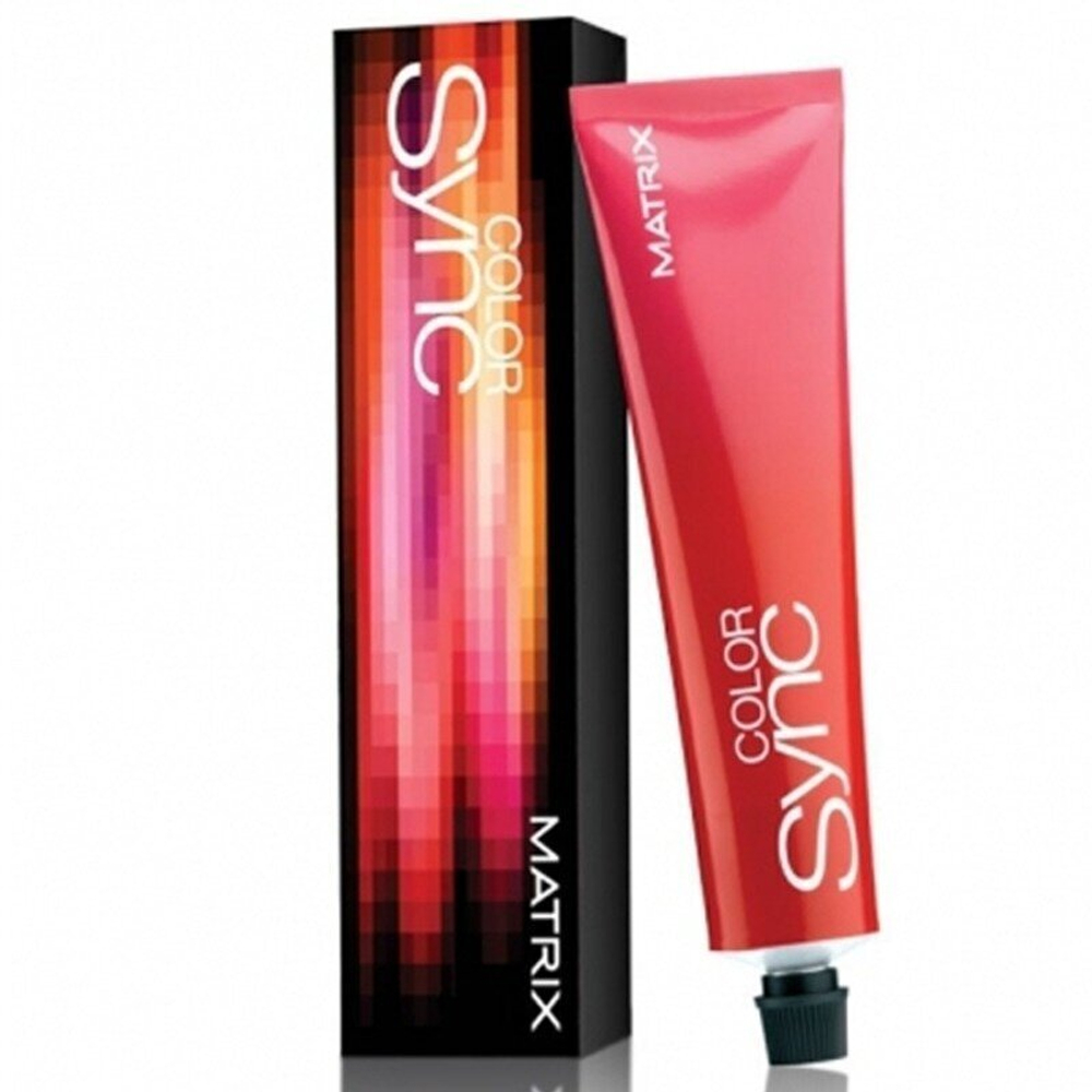 Matrix Краска для волос без аммиака SoColor Sync Pre-Bonded 7VA Средний Блондин перламутрово-пепельный, 90мл