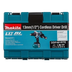 Makita DDF481RTE дрель-шуруповер (2 x 5 Ач, ЗУ)