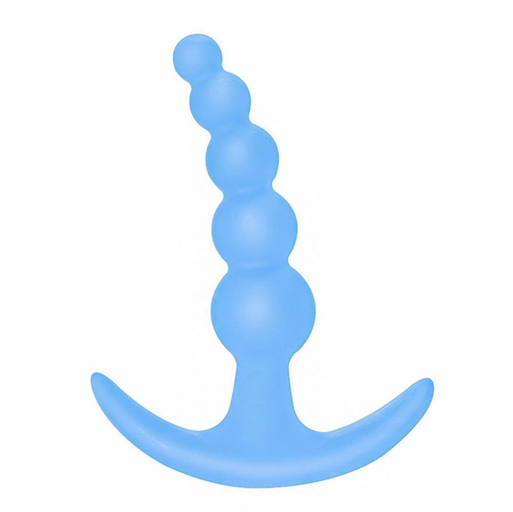 Голубая анальная пробка 11,5см Lola Games Bubbles Anal Plug 5001-02lola