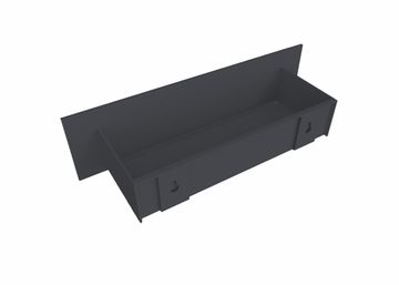 Полка-органайзер с одной секцией Loco 30 (нерж. графит)