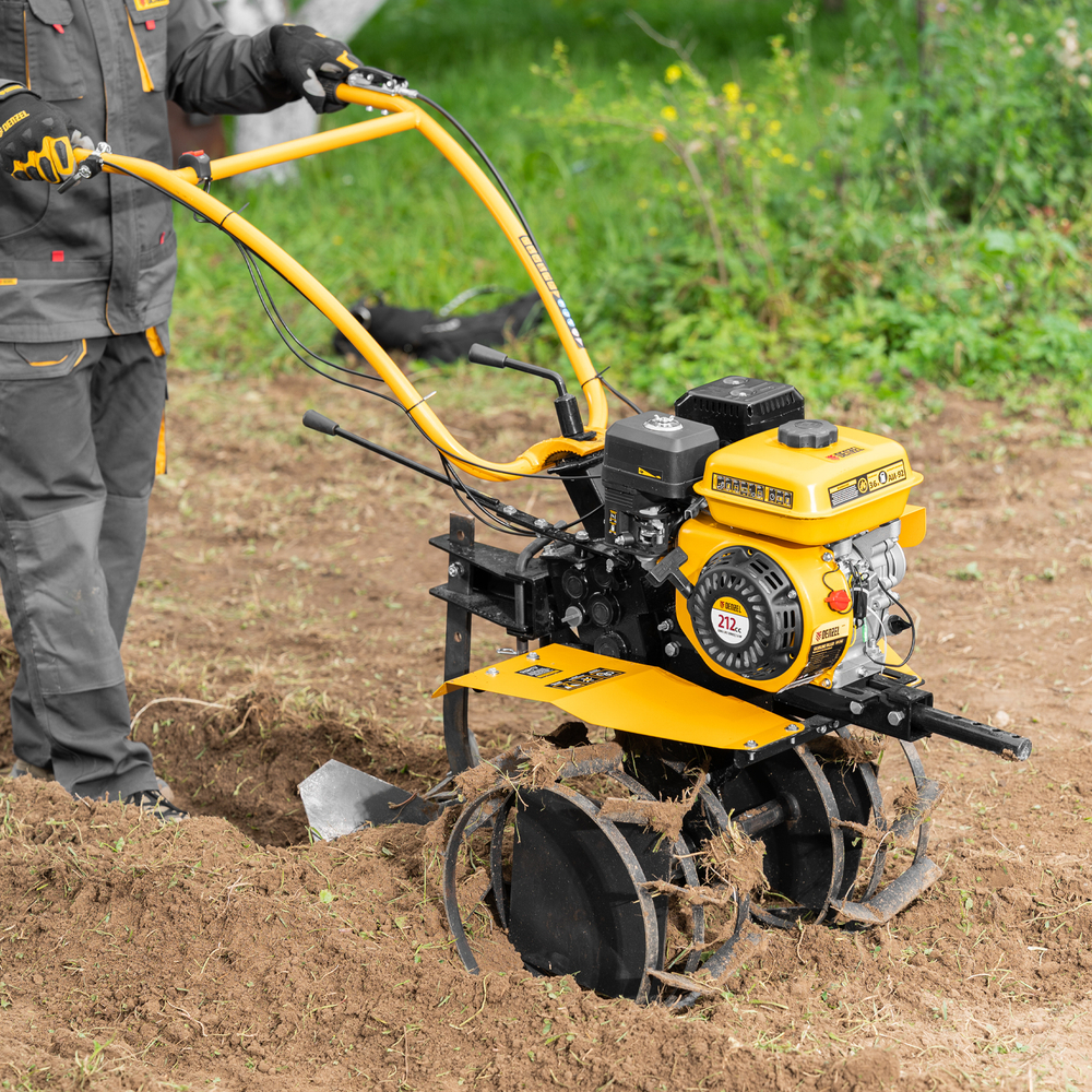 Грунтозацепы 380/160 мм, посадка шест. 23 мм, комплект 2 шт Denzel