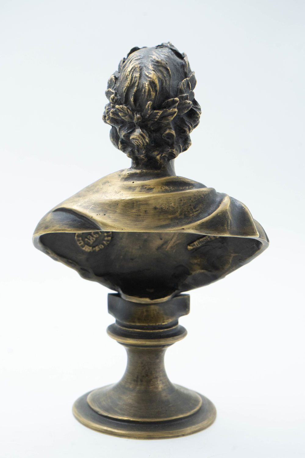 Петра I. Бюст императора. Россия, Санкт-Петербург.  Бронза фабрика Ф Шопенъ. Модель 1868г. Реплика.