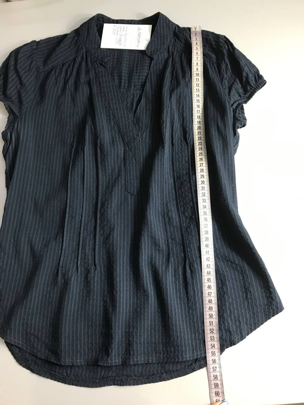 Блузка Zolla в полоску, маркировка S, визуально на 44 размер