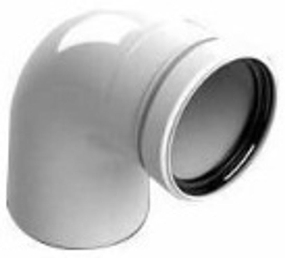 ROMMER RCA-0808-0000090 Отвод конденсационный угол 90гр. Ø80