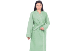 Халат вафельный GoodNight с кантом 42-44 (S) фисташка