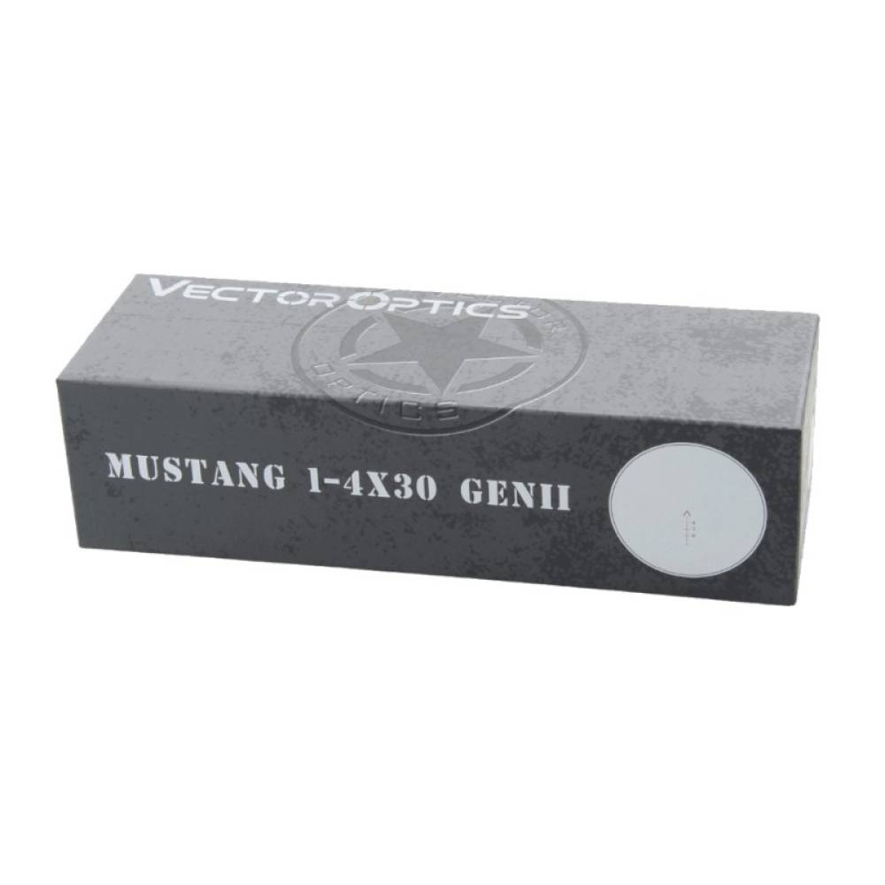 Оптический прицел Vector Optics SFP Mustang 1-4x30 ( Сетка Etched Glass Chevron / с подсветкой )