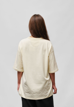 Футболка оверсайз SHANYRAQ CREAM WHITE
