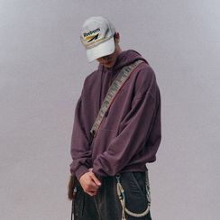 25NOWY0101786 Худи NOTHOMME Retro street MONTE, фиолетовый темный