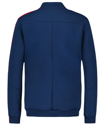 Женская Кофта теннисная Le Coq Sportif SAISON Full Zip Sweat N°1 SS23 - небесный