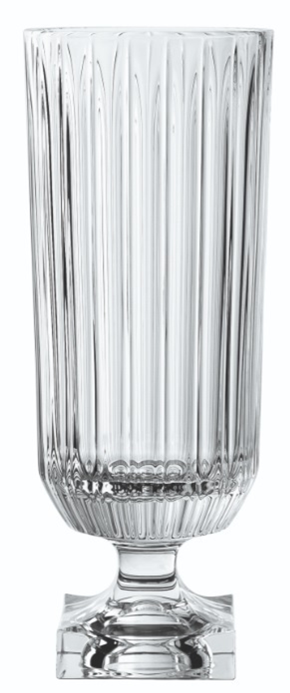 MINERVA - Ваза на ножке 40 см; стекло