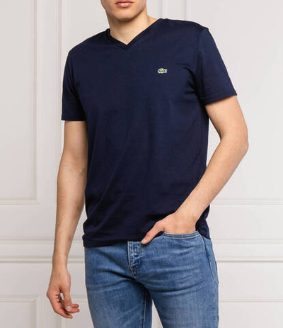 футболка Lacoste - темно-синий(TH6710)