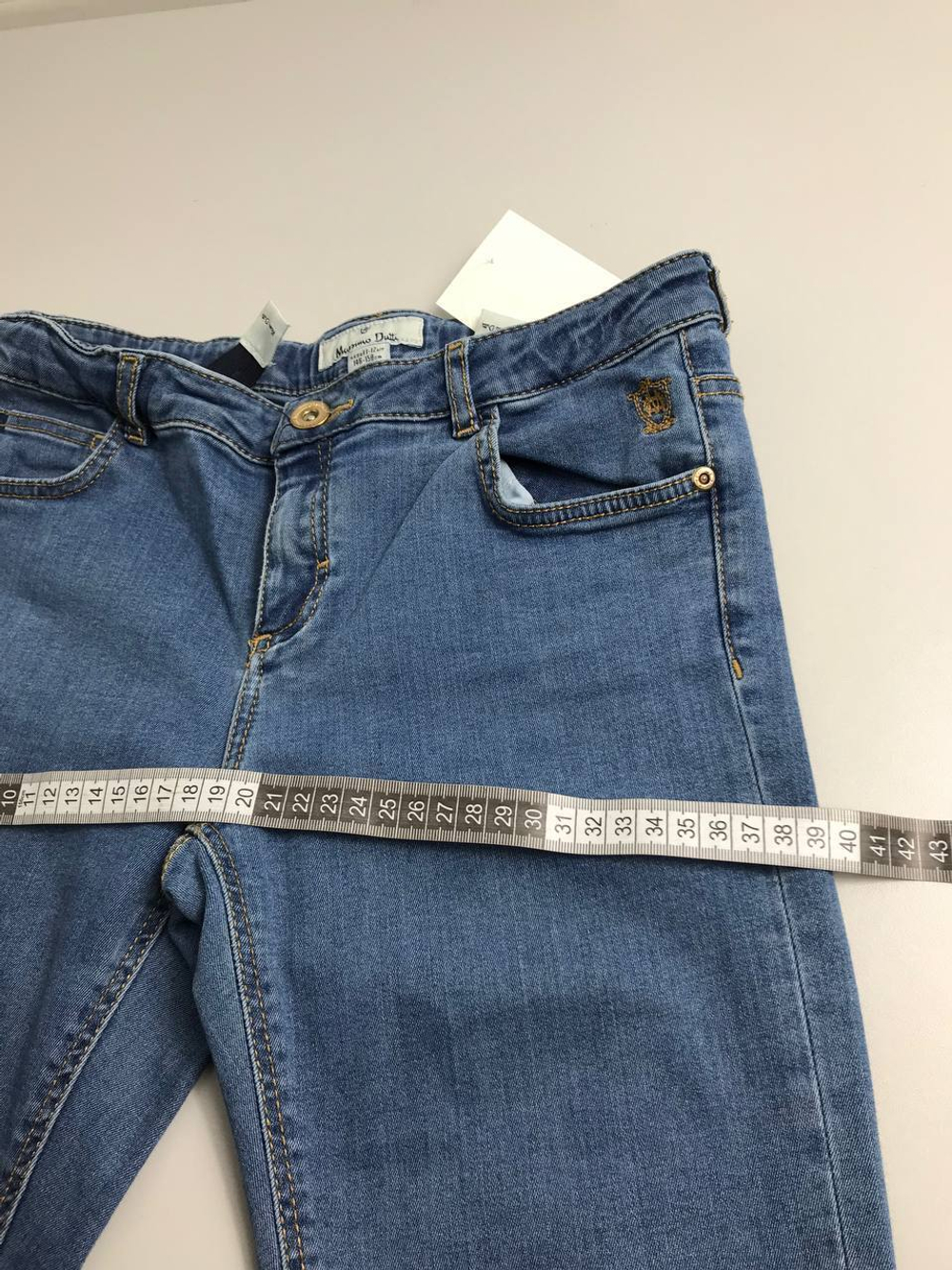 Джинсы Massimo Dutti узкие на 11/12 лет