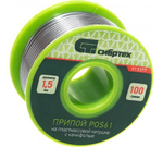 ПРИПОЙ С КАНИФОЛЬЮ СИБРТЕХ D 1,5 ММ, 100 Г, POS61 913377