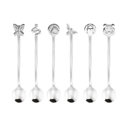Sambonet Набор из 6 ложек Party Fashion inox