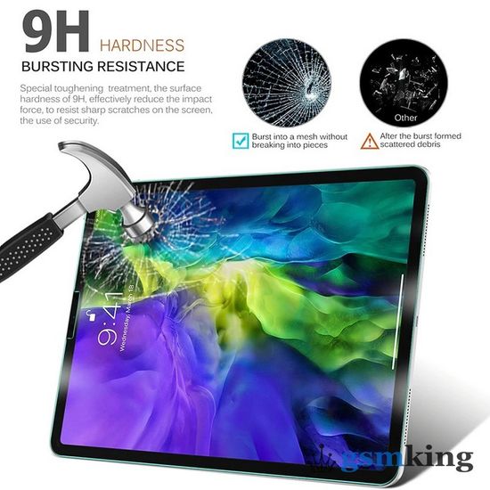 Tempered Premium Glass 0.26mm for iPad Pro 12.9 (2022 | 2021 | 2020) Clear (Прозрачное)