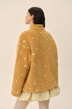 Куртка (((Любит - не любит))), песочная