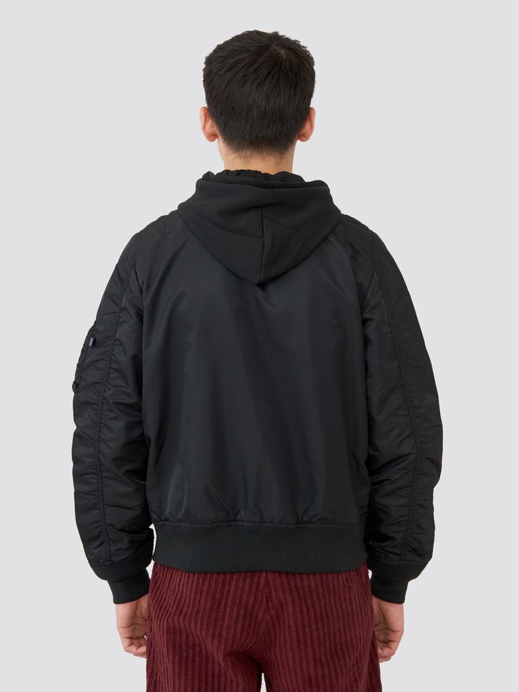 Бомбер Alpha Industries MA-1 Natus Black