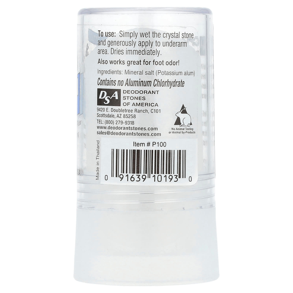 Thai Deodorant Stone, Pure & Natural, Crystal Deodorant Stone™, дезодорант без отдушки, 120 г (4,25 унции)