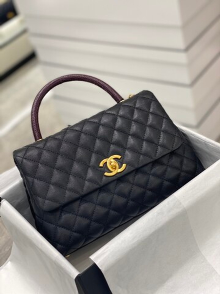 Chane1 Coco Handle Bag 28 cm